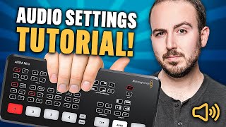 ATEM Mini Audio Setup - ATEM Quick Tips