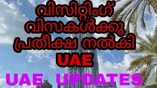 വിസിറ്റിംഗ് വിസകൾക്കു പ്രതീക്ഷ നൽകി UAE. UAE OPENS VISITING VISA FOR INDIANS