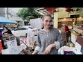 LIVE Street Café - Welcome Family 🤗 Ploysai Coffee Lady in Bangkok Thailand - Thai Street Food