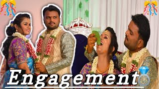 🤩ನನ್ನ ನಿಶ್ಚಿತಾರ್ಥ || My engagement video💍💞| Kannada vlogs || Pre wedding rituals  #Wedding #Marriage