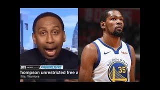 Stephen A. Smith Discusses the Domino Effect of Kevin Durant's Free Ag
