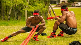 BEGINNER BATTLE ROPE Workout for Weight Loss!