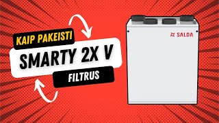 Kaip pakeisti Smarty 2X V filtrus