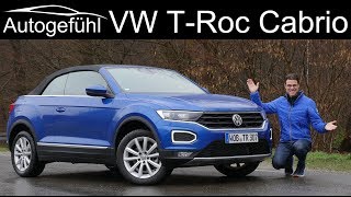 all-new Volkswagen T-Roc Cabriolet FULL REVIEW - SUV & Convertible, does that work?