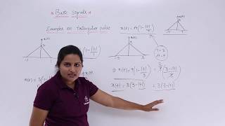 Signals & Systems - Triangular Signal Example