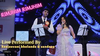 Rim Jhim Rim Jhim l1942 A Love Story Song l Live Performed By Sanjeevani Bhelande & Sandeep Kanojiya