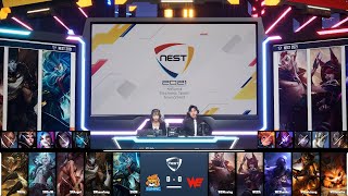 【NEST2021】四強淘汰賽 勝者組 SN vs WE #1