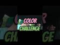 GREEN VS PINK One Color Food Challenge | The G House Fam