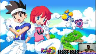 Twin Bee Portable -Probando  twinbee da!! remake PSP