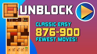 Unblock Classic Easy Levels 876 to 900 Walkthrough [100% Perfect!]