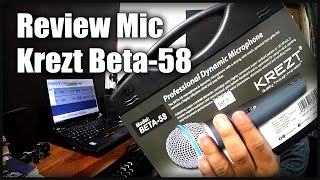 Review Mic Murah Krezt Beta 58 Dynamic Microphone