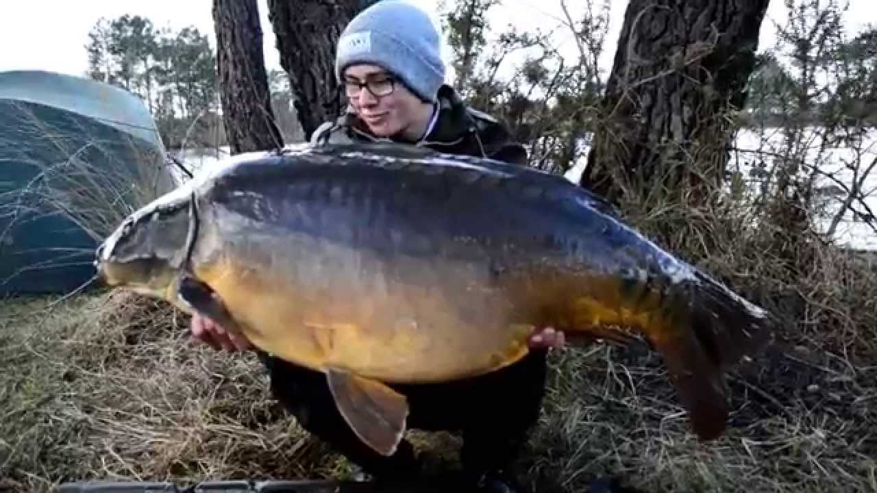 Peche De La Carpe En Hiver Avec Les Freres Postieaux (Pêche De La Carpe ...