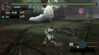 MHFU/MHP2G White Fatalis Request By [OnTheFritzBlitz] [LongSword]-Part 1