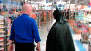 Batman goes to Meijer's