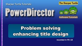 Problem Solving - Enhance title design