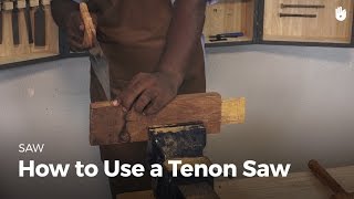 How to Use a Tenon Saw | Woodworking