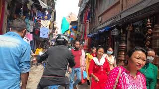 Local Thamel Markets Kathmandu Nepal