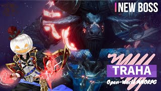 【TRAHA】203回目 Open-World MMORPG TRAHA 新しいボス・ミノタウロス「ジャガン」が強すぎる！！仲間と共に今日こそクリアなるか！？✨