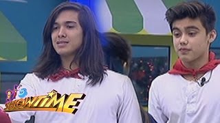 It's Showtime: Tommy and Bailey recite a poem for Miho and Ylona