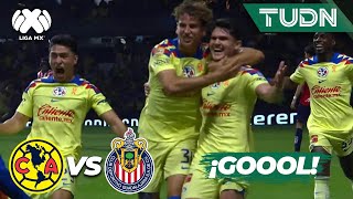 ¡EXPLOTA EL AZTECA! ¡GOOL de Reyes! | América 1-0 Chivas | CL2024 - Liga Mx Semi