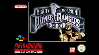 Mighty Morphin Power Rangers: The Movie Full OST Soundtrack SNES