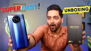 POCO X3 Pro Indian Retail Unit😍 - Unboxing \u0026 Hands On | SD 860 | 120Hz Display | UFS 3.1 \u0026 More