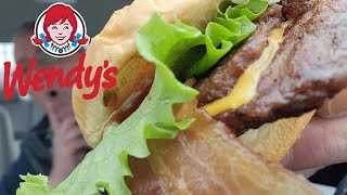 Review - Wendy's Quality Menu Items:  Double JR Bacon Cheeseburger. Less Than $5