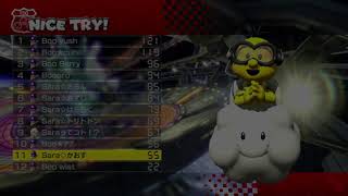 MK8DX　交流戦　Sara お相手Boo