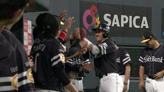 【プロ野球パ】内川が有原の高めを上手くとらえて4号ソロ 2015/05/24 F-H