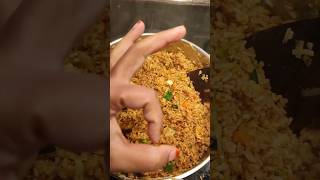 Street style spicy egg fried rice 🥚🍚 #streetfood #eggfriedrice #cooking #trending #viral #shorts