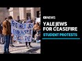 Jewish student protester calls for Yale to divest  from weapons manufacturers | ABC News