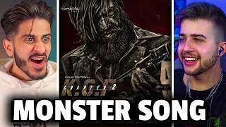 KGF Chapter 2 | The Monster Song | Reaction by Foreigners