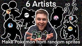 6 artists turn random pixels into new Pokemon