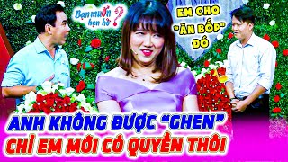 Gái xinh manh động ĐÒI VƯỢT RÀO hăm he VẢ BÔM BỐP bạn trai Quyền Linh hoảng hồn | Bạn Muốn Hẹn Hò