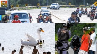 Banho Miriti / Bar Beira Rio / Manacapuru/AM - Enquadro da Polícia