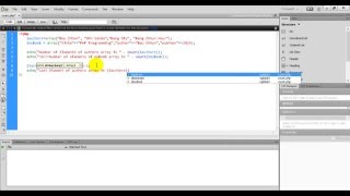PHP Tutorial 56 How to using function count() in PHP Programming