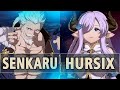 GBVSR:🔥Senkaru (Soriz) Vs Hursix (Narmaya)🔥| High Level Gameplay.