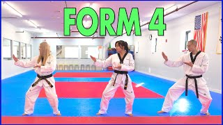 Taekwondo Form 4 - Basics for Beginners
