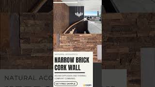 Transform Your Space with Narrow Brick Cork Wall Tiles