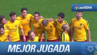 El FC Barcelona firma la mejor jugada de la Jornada 06 frente al UD Las Palmas