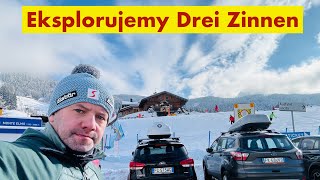 3 Drei Zinnen 🇮🇹 meskie narty PL styczeń 2024 4 K Go Pro #dolomity #dolomites