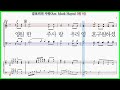 【테너】갈보리의 사랑 arr. mark hayes calvary s love 파트연습 악보 동영상