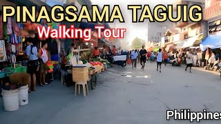 Pinagsama,Taguig City Walking Tour [4k] |StreetLife Philippines.