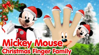 🔴LIVE! Mickey Christmas Finger Family and More Nursery Rhymes \u0026 Kids Songs