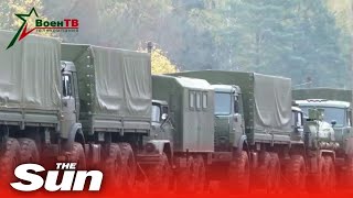 First Russian soldiers arrive in Belarus as the country is to host 9,000 troops