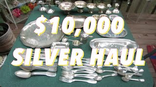 $10,000 in Silver \u0026 Gold Found at Estate Sale. This is How You Profit BIG