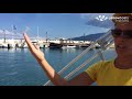 yellow boats rental services agia efimia kefalonia demonstration lesson