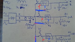 Power supply for diverse electronics