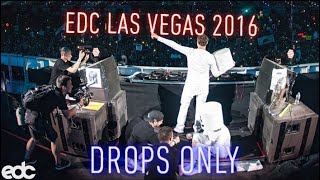 Marshmello And Skrillex & Martin Garrix - EDC Las Vegas 2016 (Drops Only) [Oswaldo Drops]
