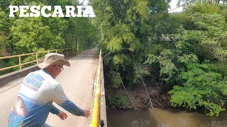 PESCARIA DE MANDI GIGANTE rio Atibaia  - pescaria de barranco